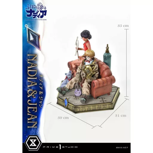 Nadia: The Secret of Blue Water Concept Masterline Series Statue 1/6 Nadia & Jean Bonus Ver. 35 cm