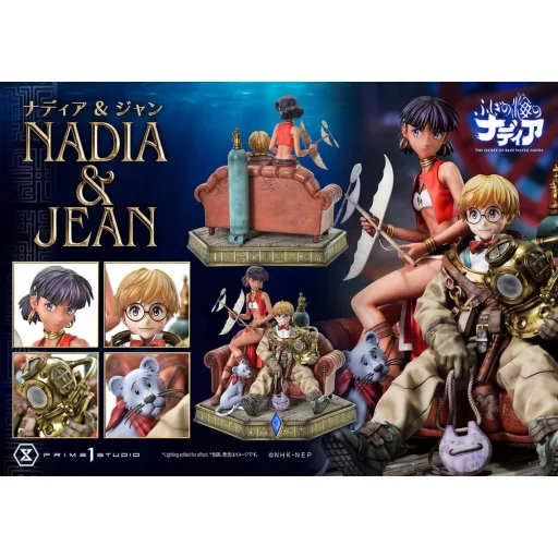 Nadia: The Secret of Blue Water Concept Masterline Series Statue 1/6 Nadia & Jean 35 cm