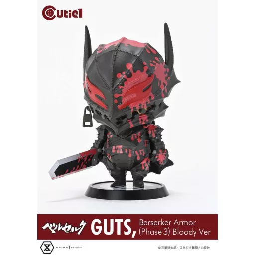 Berserk Cutie1 PVC Figure Guts Berserker Armor (Phase 3) Bloody Ver. 12 cm