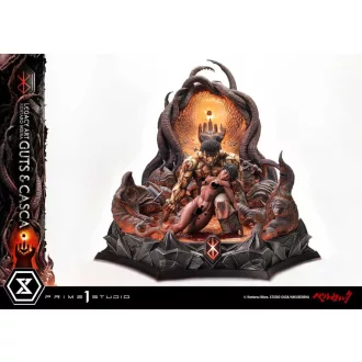   Berserk Ultimate Legacy Art Kentaro Miura Statue 1/4 Guts & Casca 72 cm