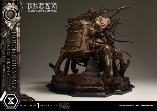 Ghost in the Shell Stand Alone Complex The Legend of Beauty and the Beast Statue 1/4 Motoko Kusanagi & Tachikoma Art by Entei Ryu 53 cm