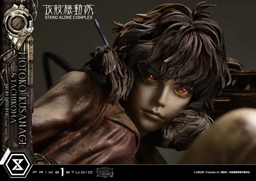Ghost in the Shell Stand Alone Complex The Legend of Beauty and the Beast Statue 1/4 Motoko Kusanagi & Tachikoma Art by Entei Ryu 53 cm