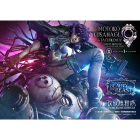   Ghost in the Shell Stand Alone Complex The Legend of Beauty and the Beast Statue 1/4 Motoko Kusanagi & Tachikoma Character color Art by Entei Ryu 53 cm