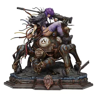   Ghost in the Shell Stand Alone Complex The Legend of Beauty and the Beast Statue 1/4 Motoko Kusanagi & Tachikoma Character color Art by Entei Ryu 53 cm