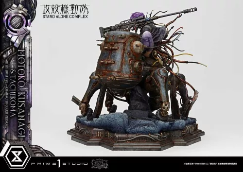 Ghost in the Shell Stand Alone Complex The Legend of Beauty and the Beast Statue 1/4 Motoko Kusanagi & Tachikoma Character color Art by Entei Ryu Bonus Version 53 cm