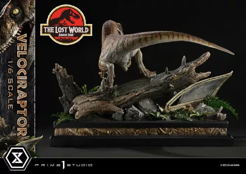 Jurassic Park II Legacy Museum Collection Statue 1/6 Velociraptor Bonus Version 41 cm