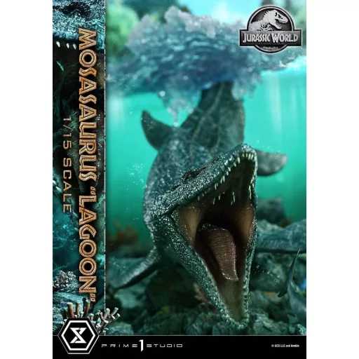 Jurassic World Legacy Museum Collection Statue 1/15 Mosasaurus Lagoon" Bonus Version 57 cm"