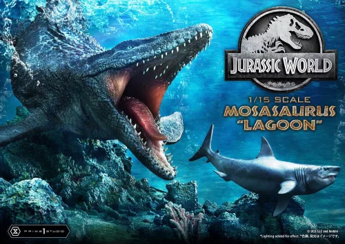Jurassic World Legacy Museum Collection Statue 1/15 Mosasaurus Lagoon" 57 cm"