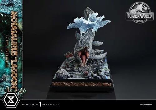 Jurassic World Legacy Museum Collection Statue 1/15 Mosasaurus Lagoon" 57 cm"