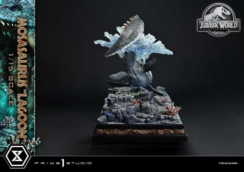 Jurassic World Legacy Museum Collection Statue 1/15 Mosasaurus Lagoon" 57 cm"
