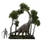 Jurassic Park (Film) Legacy Museum Collection Statue 1/15 Brachiosaurus Bonus Version 128 cm