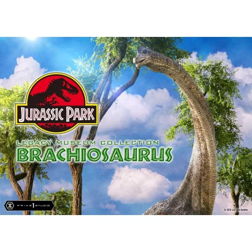 Jurassic Park (Film) Legacy Museum Collection Statue 1/15 Brachiosaurus Bonus Version 128 cm