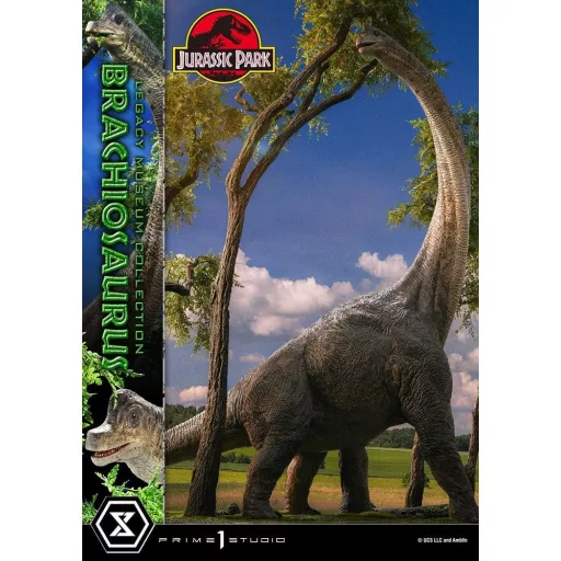 Jurassic Park (Film) Legacy Museum Collection Statue 1/15 Brachiosaurus Bonus Version 128 cm
