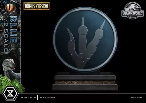 Jurassic World: Fallen Kingdom (Film) Legacy Museum Collection Statue 1/2 Blue Bonus Version 88 cm