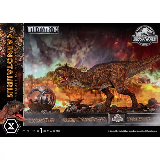Jurassic World: Fallen Kingdom Legacy Museum Collection Statue 1/15 Carnotaurus DX Bonus 38 cm