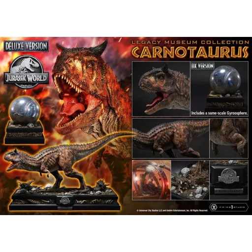 Jurassic World: Fallen Kingdom Legacy Museum Collection Statue 1/15 Carnotaurus DX Bonus 38 cm