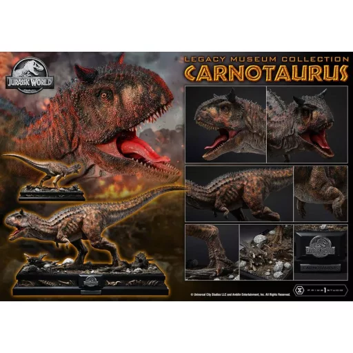 Jurassic World: Fallen Kingdom Legacy Museum Collection Statue 1/15 Carnotaurus 38 cm
