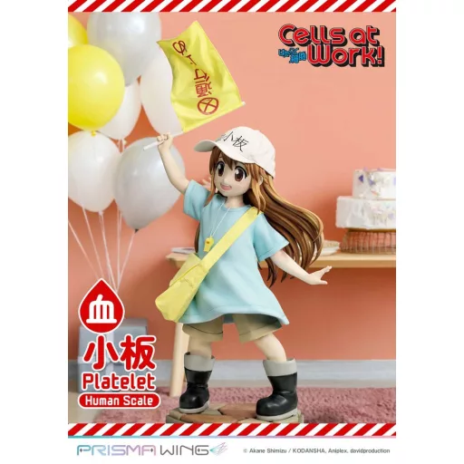 Cells at Work! Life Scale Masterline Series Statue Platelet 100 cm