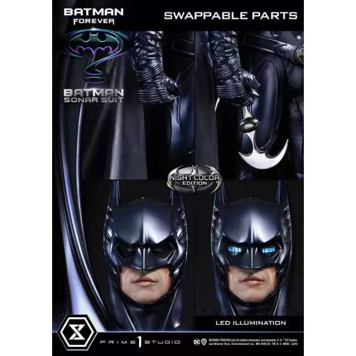 Batman Forever Museum Masterline Series Statue 1/3 Batman Sonar Suit Night Color Edition 95 cm
