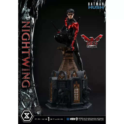 Batman Hush Statue Nightwing Red Version 87 cm