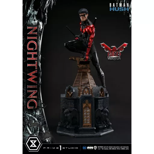 Batman Hush Statue Nightwing Red Version 87 cm