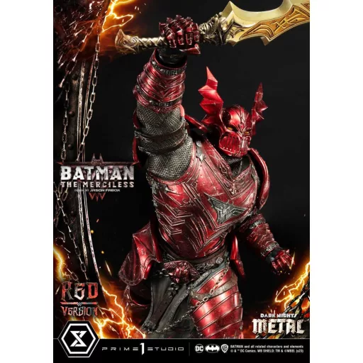 Dark Nights: Death Metal Statue 1/3 The Mericless Red Version 111 cm