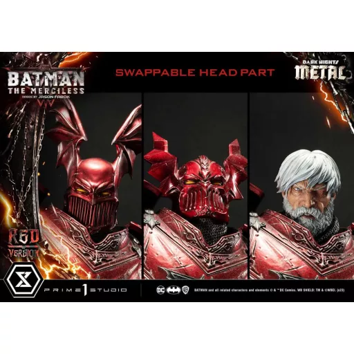 Dark Nights: Death Metal Statue 1/3 The Mericless Red Version 111 cm