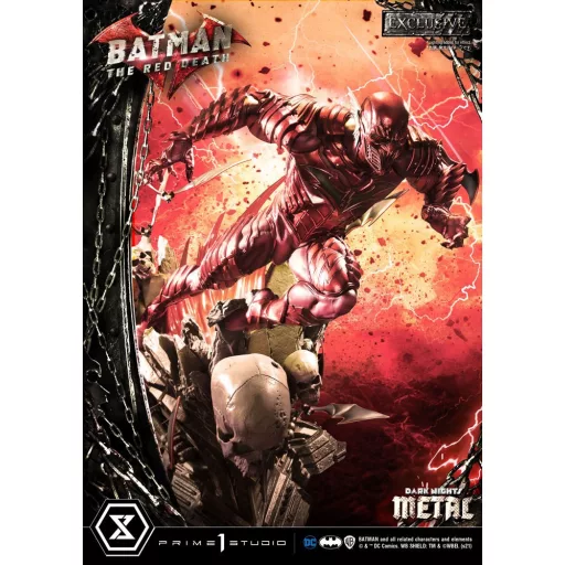 Dark Nights: Metal Statues 1/3 The Red Death & The Red Death Exclusive 75 cm Assortment (3)
