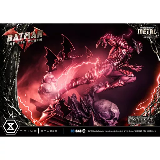 Dark Nights: Metal Statues 1/3 The Red Death & The Red Death Exclusive 75 cm Assortment (3)
