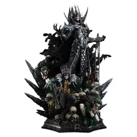   DC Comics Museum Masterline Statue 1/3 Dark Nights: Death Metal The Batman Who Laughs & Robin King Deluxe Version 85 cm
