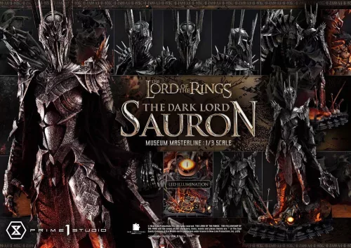 Lord of the Rings Museum Masterline Series Statue 1/3 The Dark Lord Sauron Bonus Version 117 cm