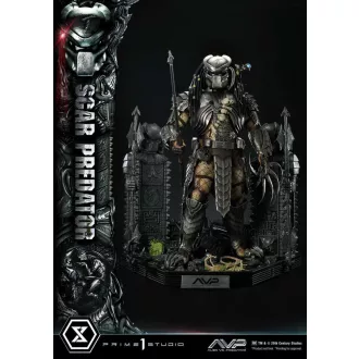  The Alien vs. Predator Museum Masterline Series Statue 1/3 Scar Predator 93 cm
