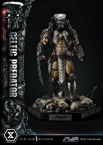 The Alien vs. Predator Museum Masterline Series Szobor 1/3 Celtic Predator 95 cm