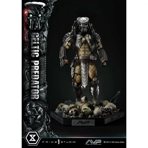 The Alien vs. Predator Museum Masterline Series Szobor 1/3 Celtic Predator 95 cm