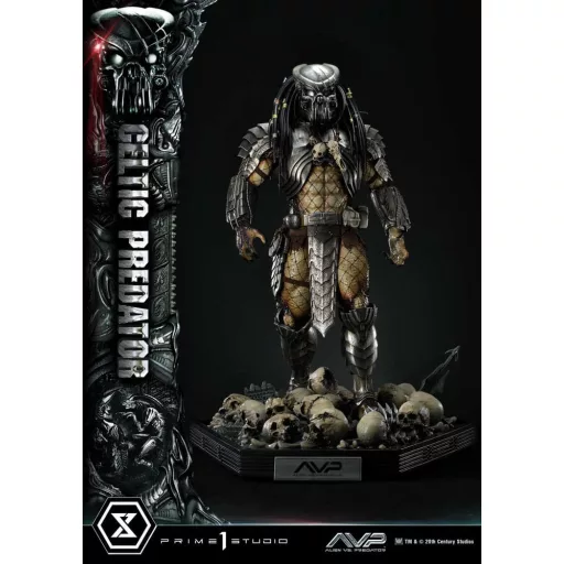 The Alien vs. Predator Museum Masterline Series Szobor 1/3 Celtic Predator 95 cm