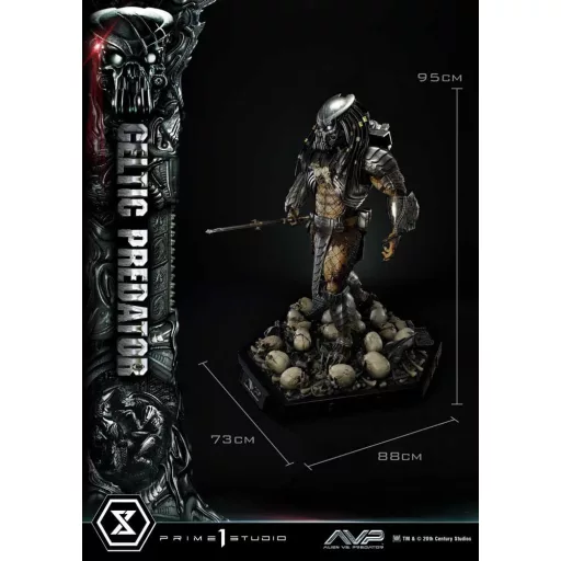 The Alien vs. Predator Museum Masterline Series Szobor 1/3 Celtic Predator 95 cm