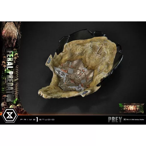 Prey (Movie) Museum Masterline Series Statue 1/3 Feral Predator Deluxe Bonus Version 89 cm