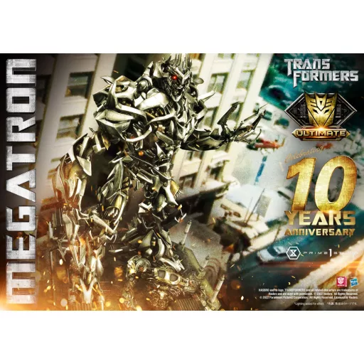 Transformers Museum Masterline Statue Megatron Ultimate Bonus Version 84 cm