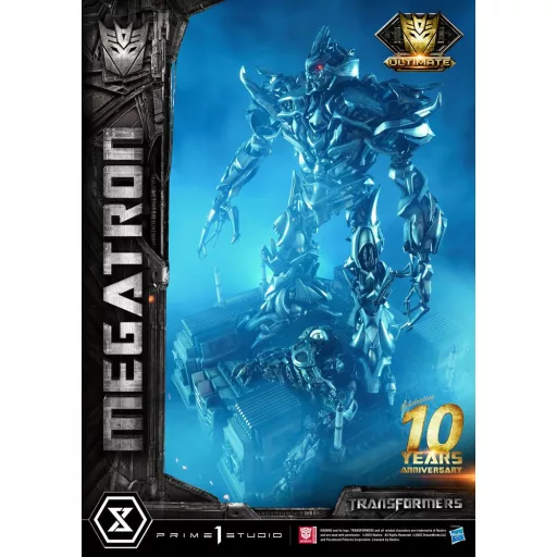 Transformers Museum Masterline Statue Megatron Ultimate Bonus Version 84 cm