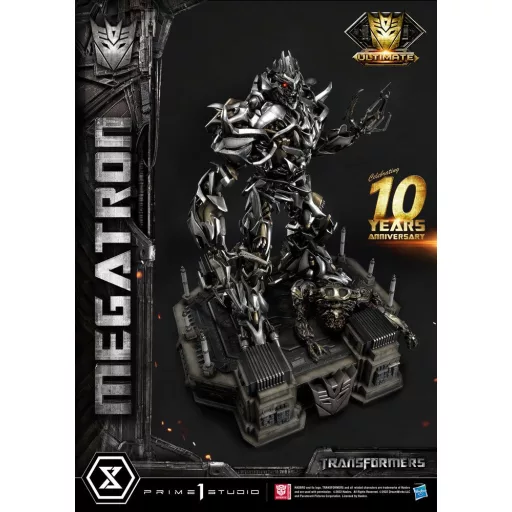 Transformers Museum Masterline Statue Megatron Ultimate Bonus Version 84 cm