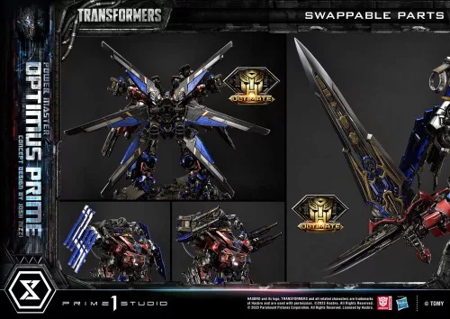 Transformers Museum Masterline Statue Powermaster Optimus Prime Concept by Josh Nizzi Ultimate Version 99 cm
