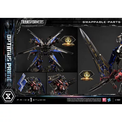 Transformers Museum Masterline Statue Powermaster Optimus Prime Concept by Josh Nizzi Ultimate Version 99 cm