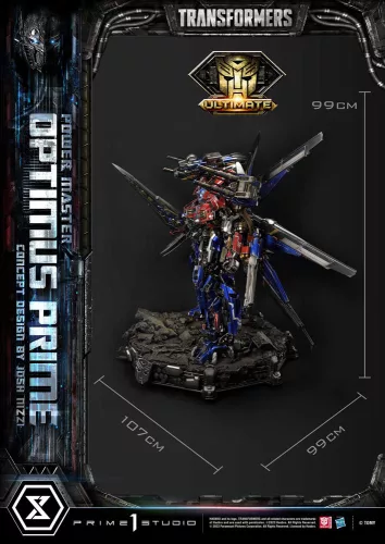 Transformers Museum Masterline Statue Powermaster Optimus Prime Concept by Josh Nizzi Ultimate Version 99 cm