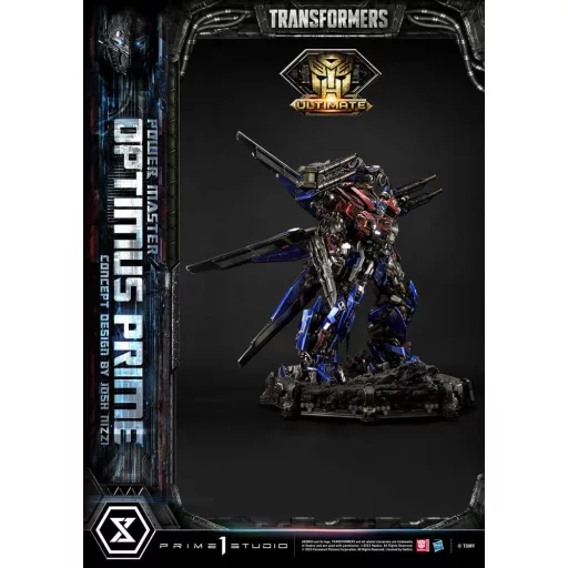 Transformers Museum Masterline Statue Powermaster Optimus Prime Concept by Josh Nizzi Ultimate Version 99 cm
