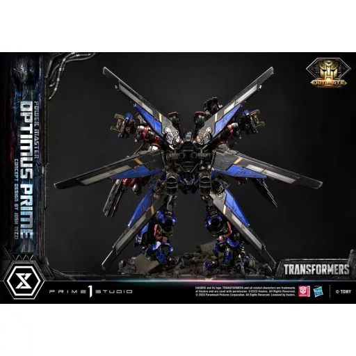 Transformers Museum Masterline Statue Powermaster Optimus Prime Concept by Josh Nizzi Ultimate Version 99 cm