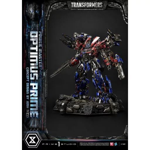 Transformers Museum Masterline Statue Powermaster Optimus Prime Concept by Josh Nizzi Ultimate Version 99 cm