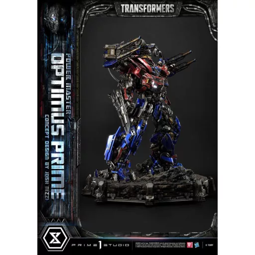 Transformers Museum Masterline Statue Powermaster Optimus Prime Concept by Josh Nizzi Ultimate Version 99 cm