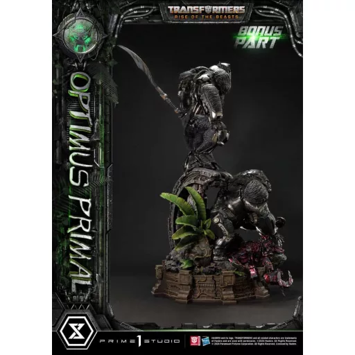 Transformers: Rise of the Beasts Museum Masterline Statue Optimus Primal Ultimate Bonus Version 72 cm