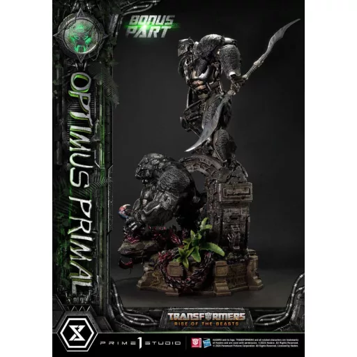 Transformers: Rise of the Beasts Museum Masterline Statue Optimus Primal Ultimate Bonus Version 72 cm