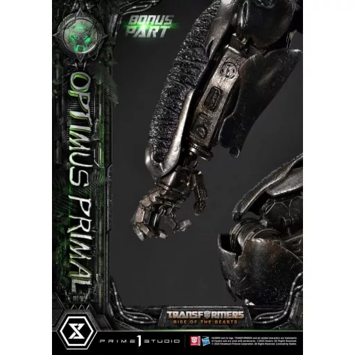 Transformers: Rise of the Beasts Museum Masterline Statue Optimus Primal Ultimate Bonus Version 72 cm